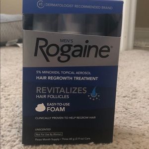 Men’s Rogaine 5% minoxidil topical aerosol